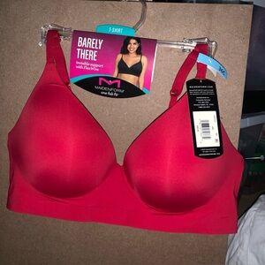 Maidenform Red Seamless T-Shirt Bra